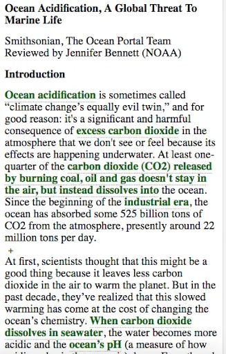 Document Highlighted